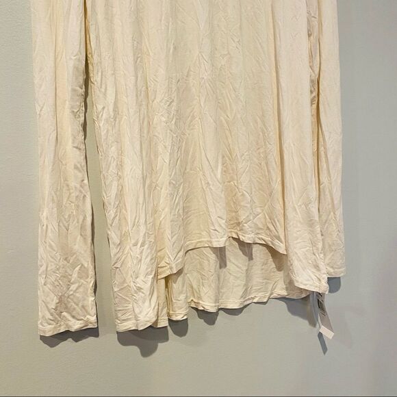 Three Dots Long Sleeve High Low Turtleneck Shirt Size XL - Picture 2 of 5